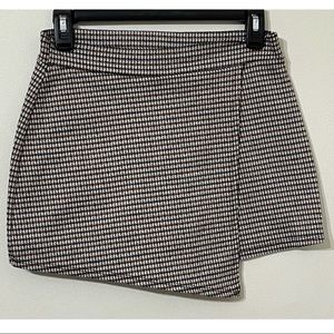 Brown, black & white Skirt skort